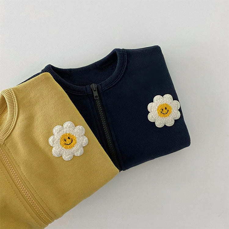 Little Sunflower Cotton Coat