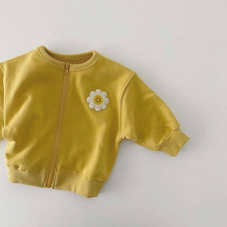 Little Sunflower Cotton Coat