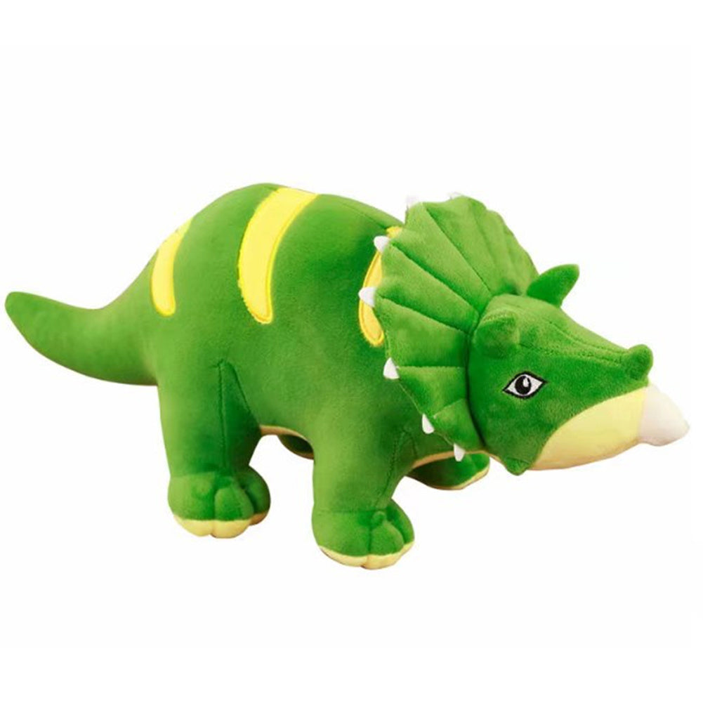 Green Stuffed Soft Triceratops Plush Toy