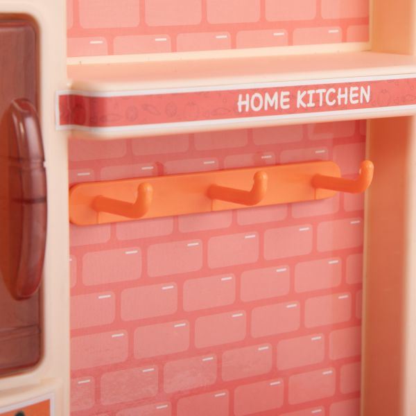 Kids Kitchen Playset Toy - (Pink XH)