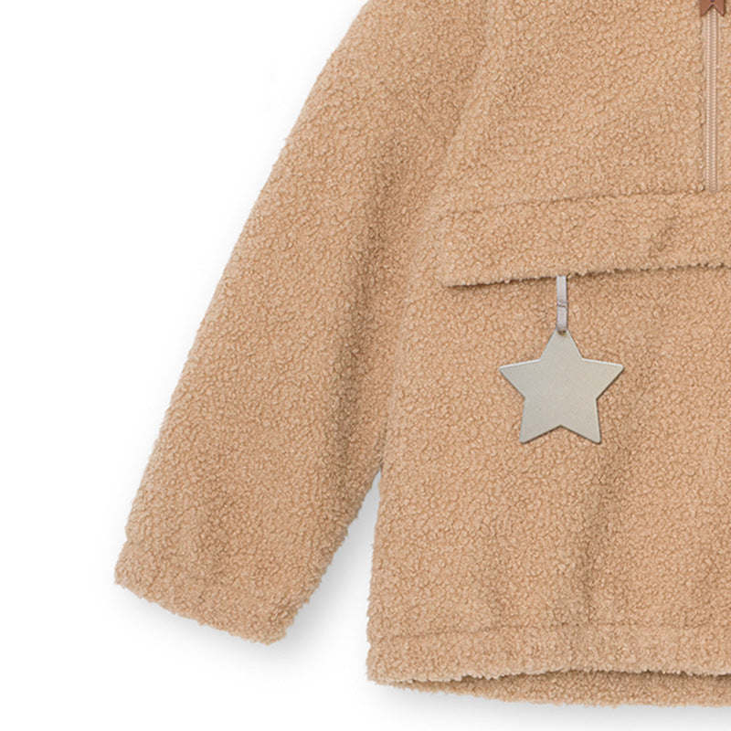 Kids Teddy Pattern Winter Hoodie