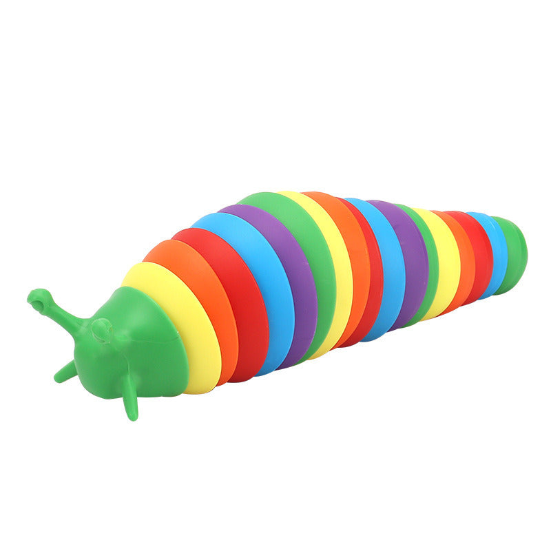 Articulated Sensory Fidget Slug Toy