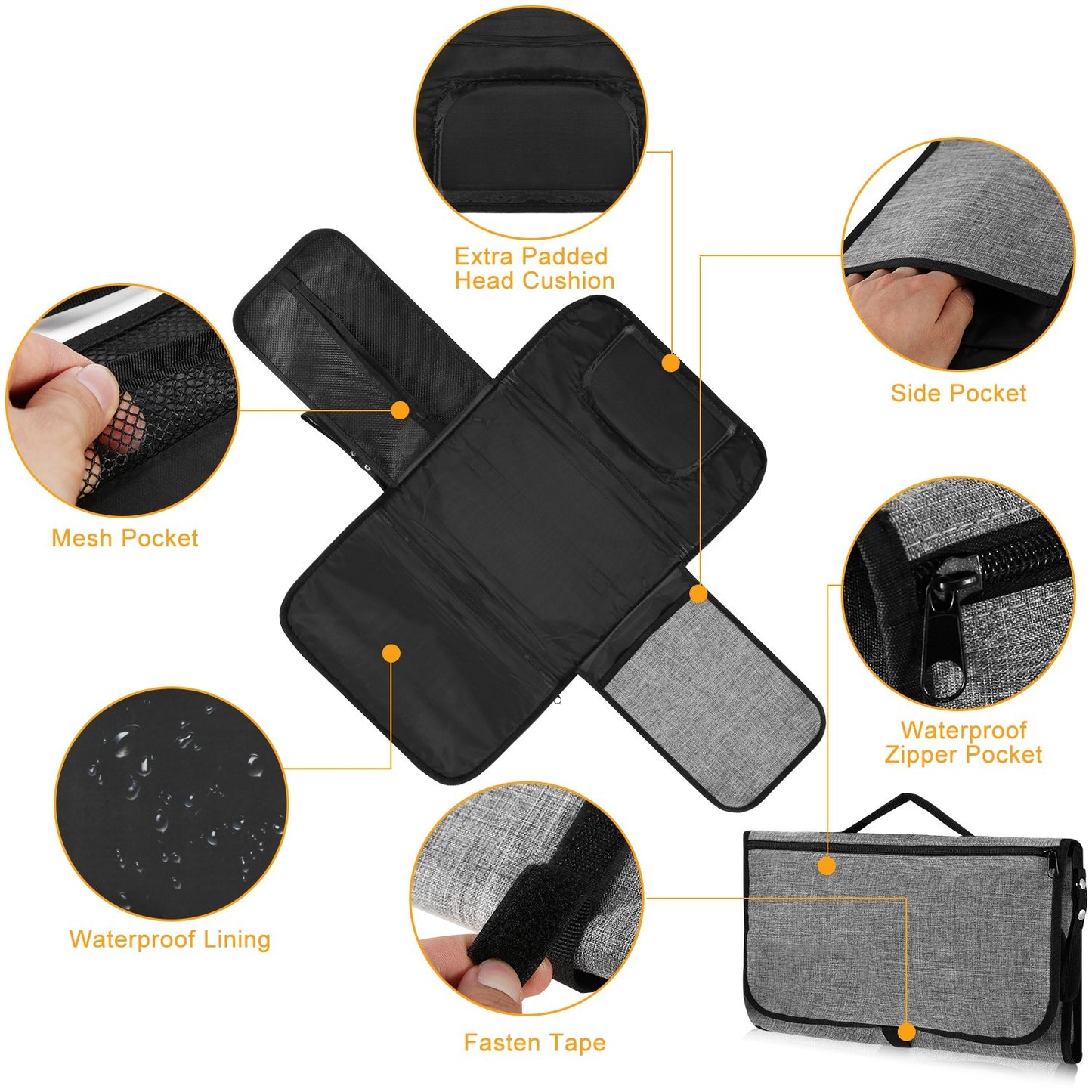 Waterproof Portable Foldable Changing Pad