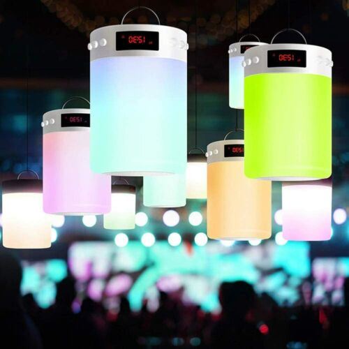 Wireless Color Changing Bluetooth Speaker Night Light