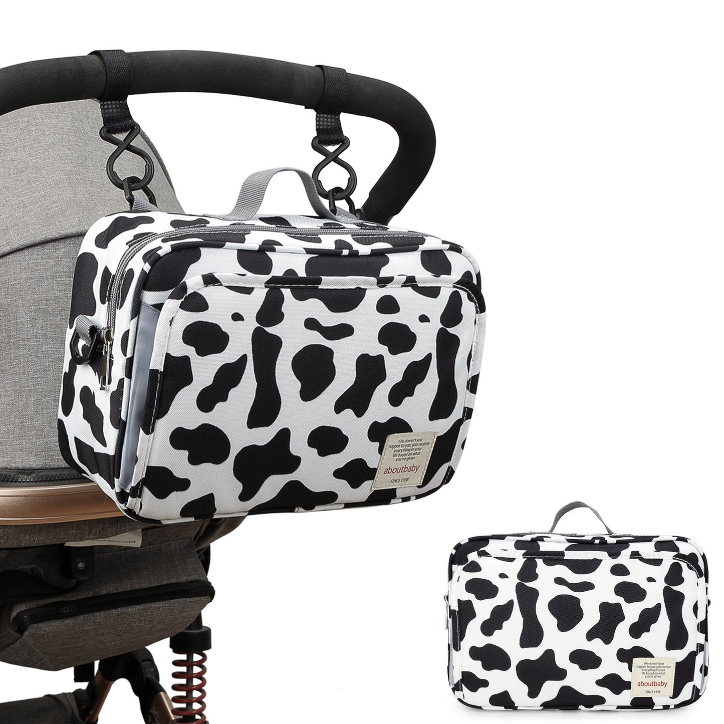 hanging Waterproof baby stroller storage bag