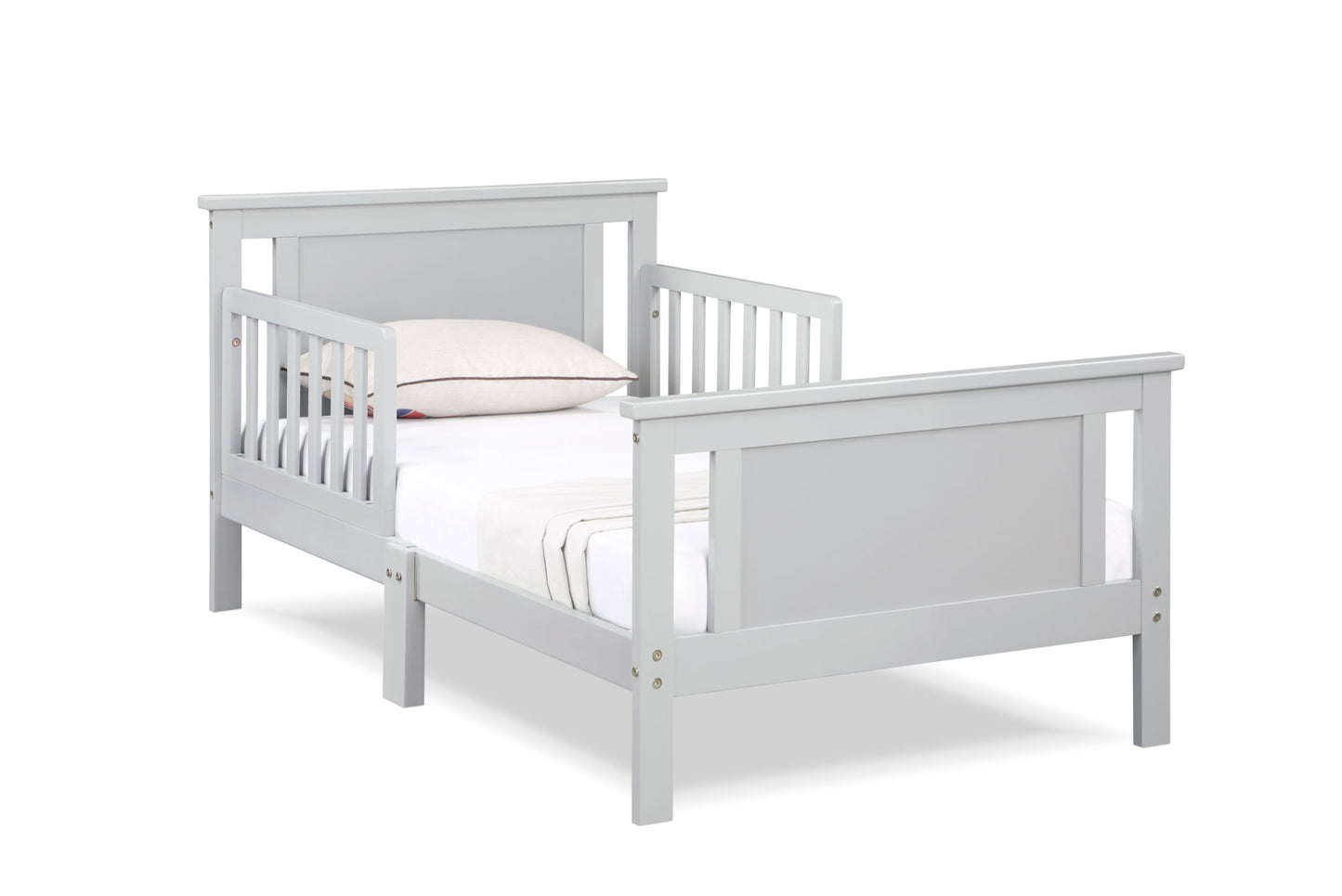 Connelly Reversible Panel Toddler Bed (Gray/Rockport Gray)