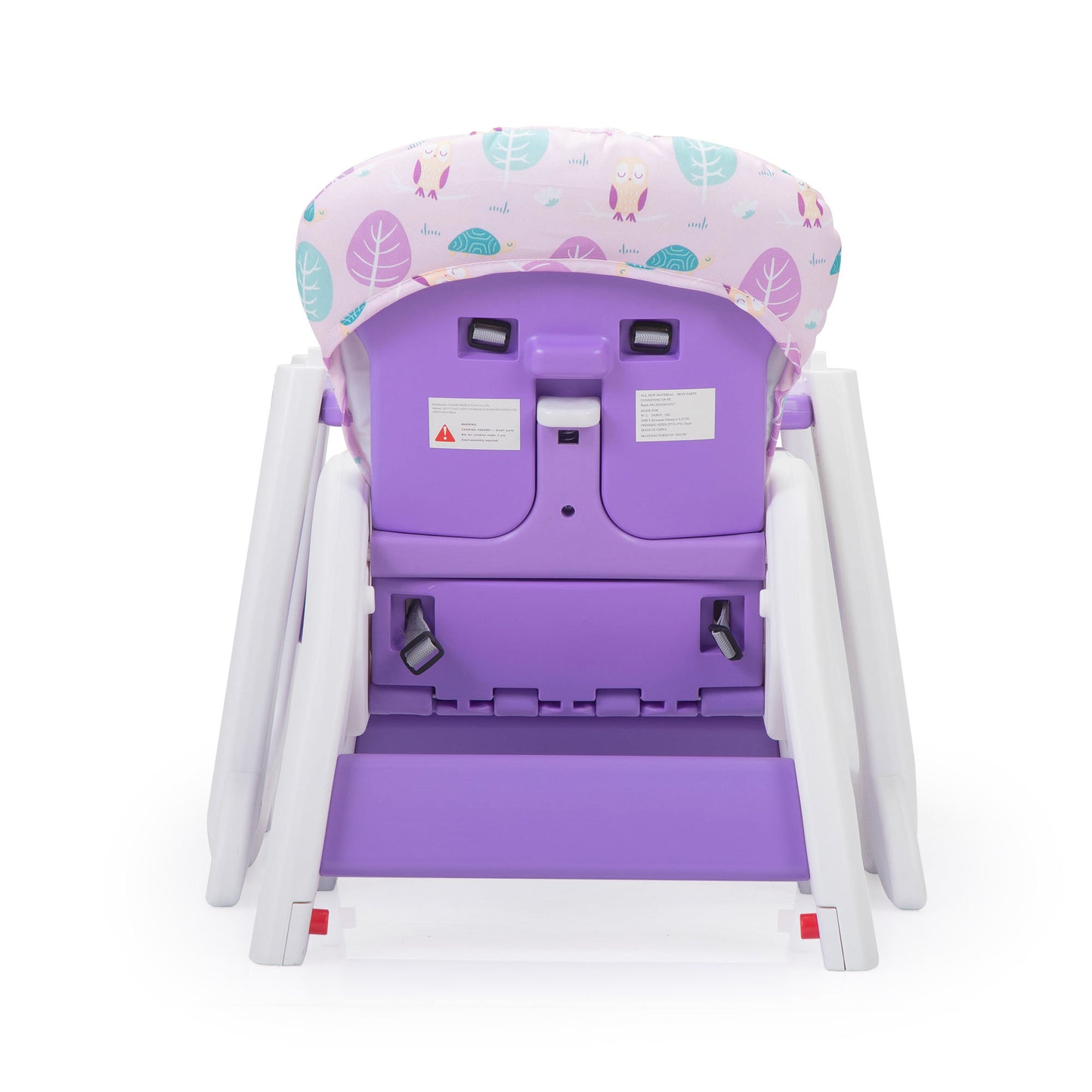 Multipurpose Adjustable Highchair, w/ Feeding Tray and 5-Point Safety Buckle XH