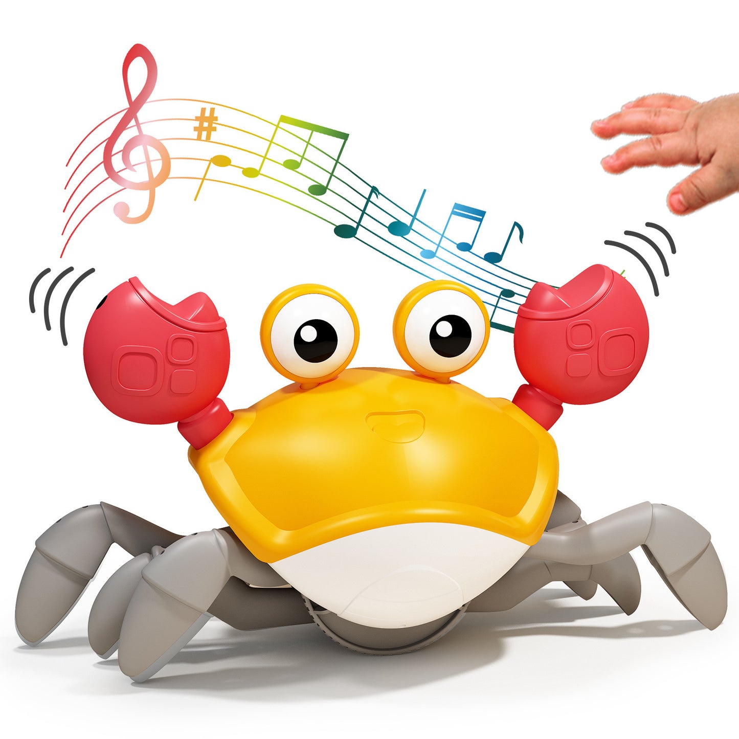 Children's Electric Automatic Induction Crab Toy