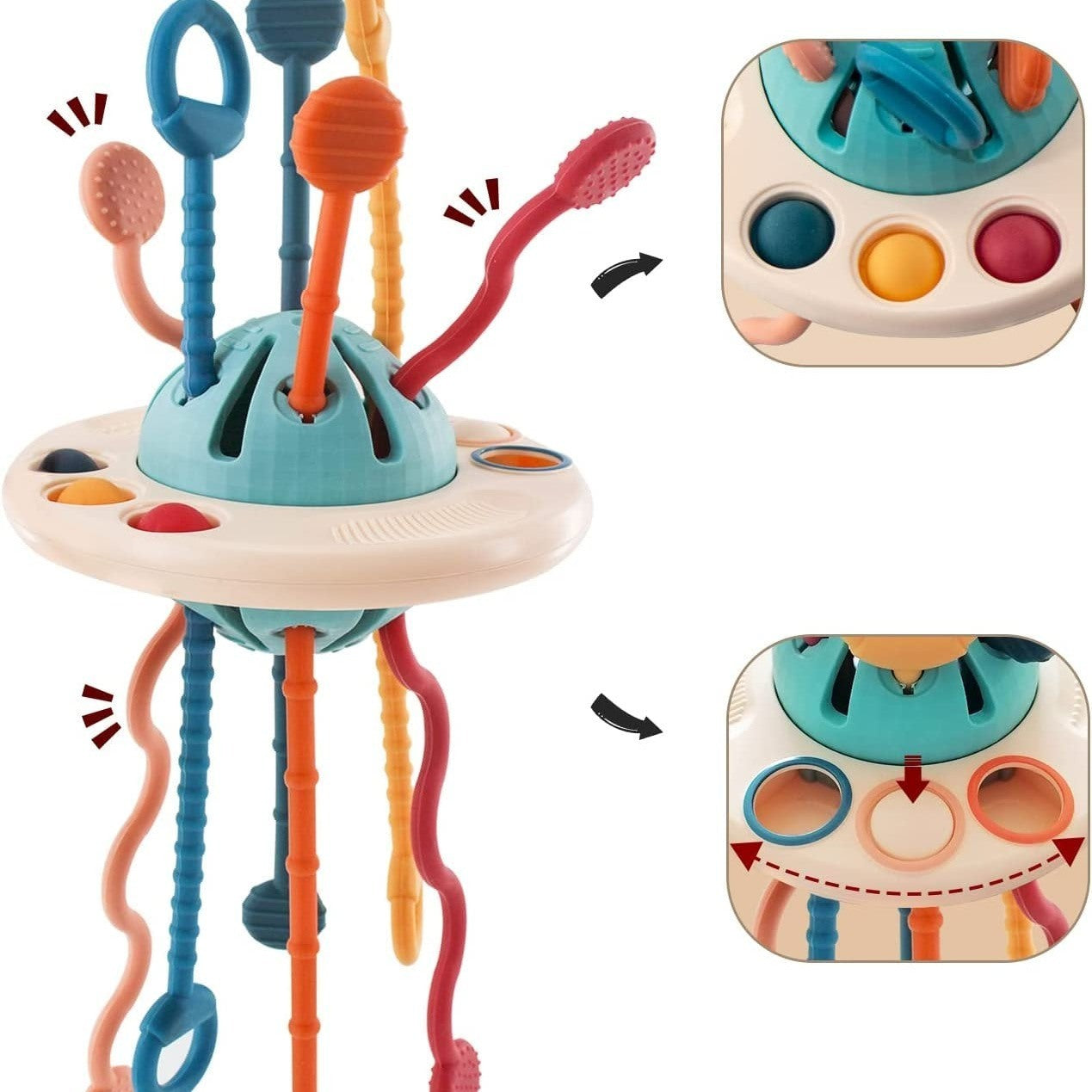 Food Grade Silicone Activity Sensory Toy