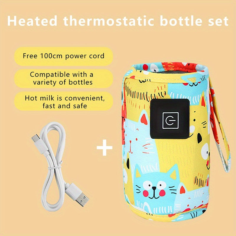 USB Travel Insulated Milk Warmer