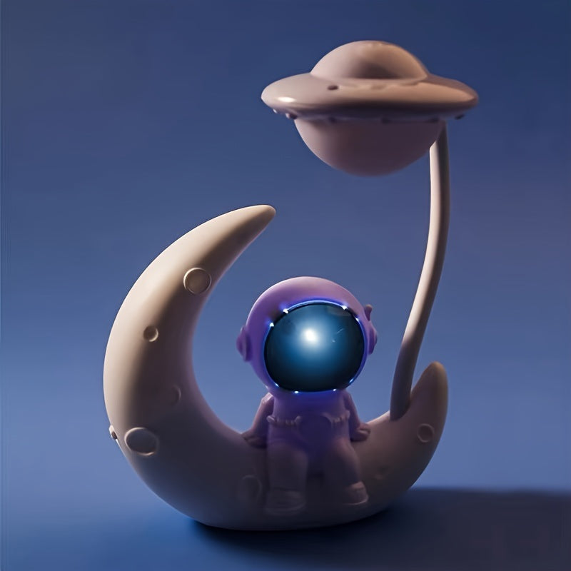 Children's Creative Spaceman Small Table Lamp