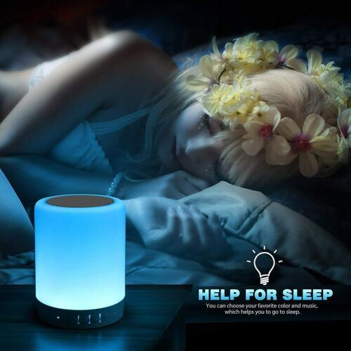 Wireless Color Changing Bluetooth Speaker Night Light