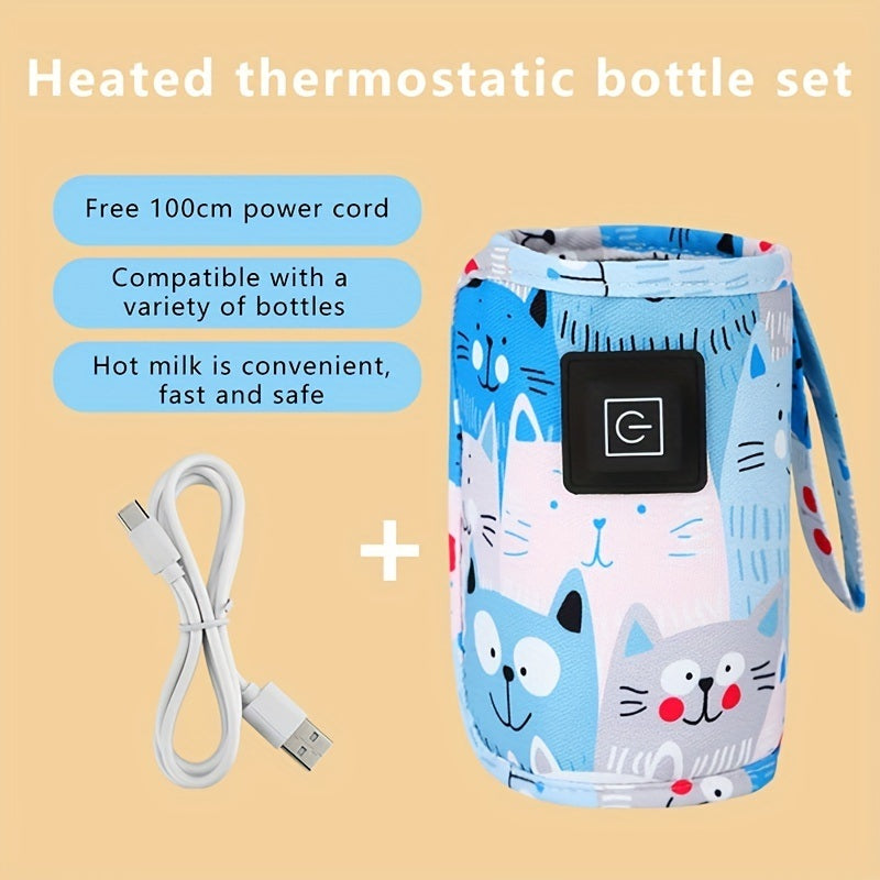 USB Travel Insulated Milk Warmer