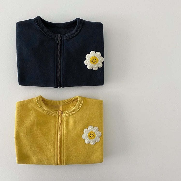 Little Sunflower Cotton Coat