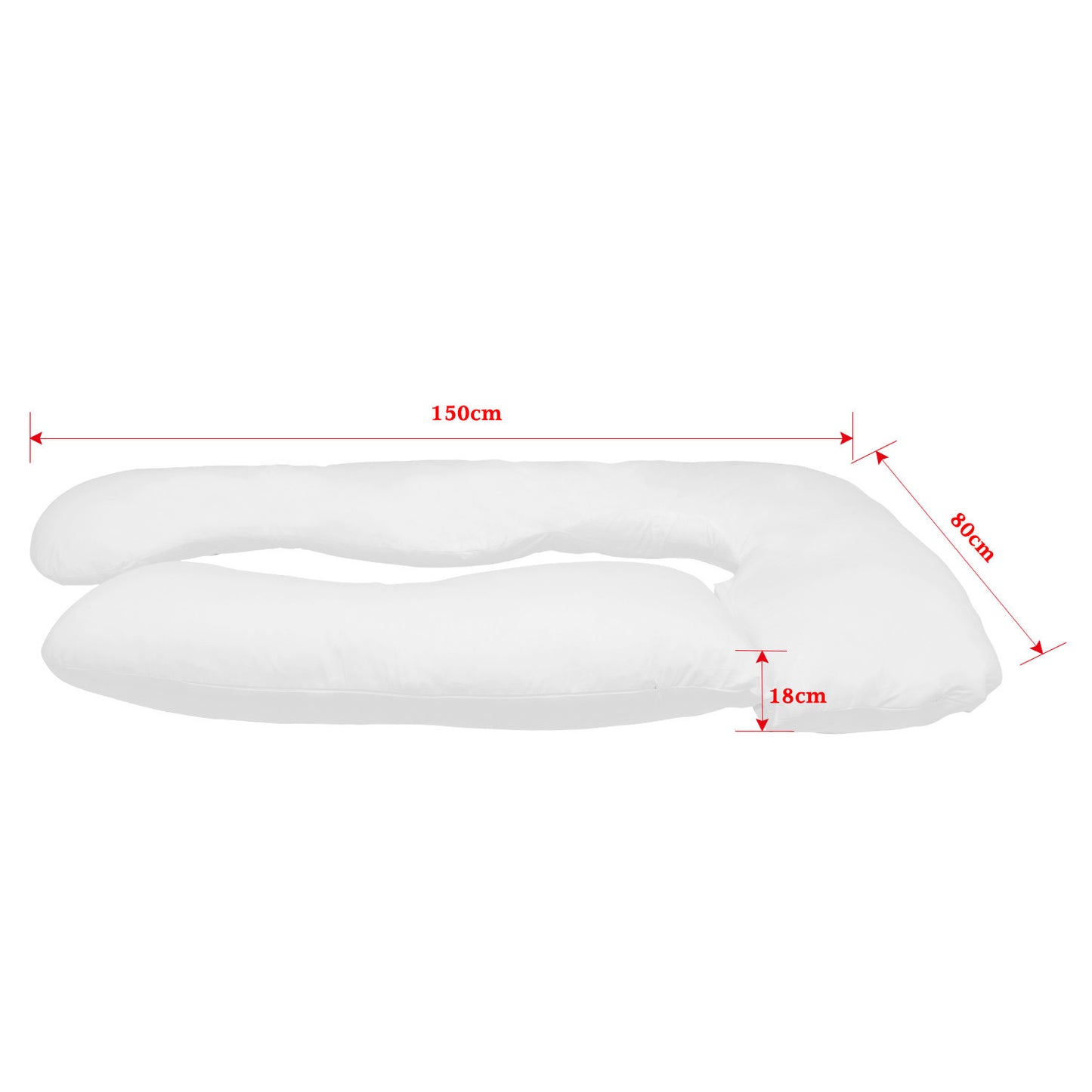 Full Body Pregnancy U Shaped Maternity Pillow