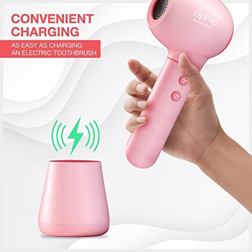 UpPro Gentle Cordless Low Heat/Speed Baby Hair Dryer