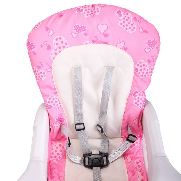 Multipurpose Adjustable Highchair, w/ Feeding Tray and 5-Point Safety Buckle XH