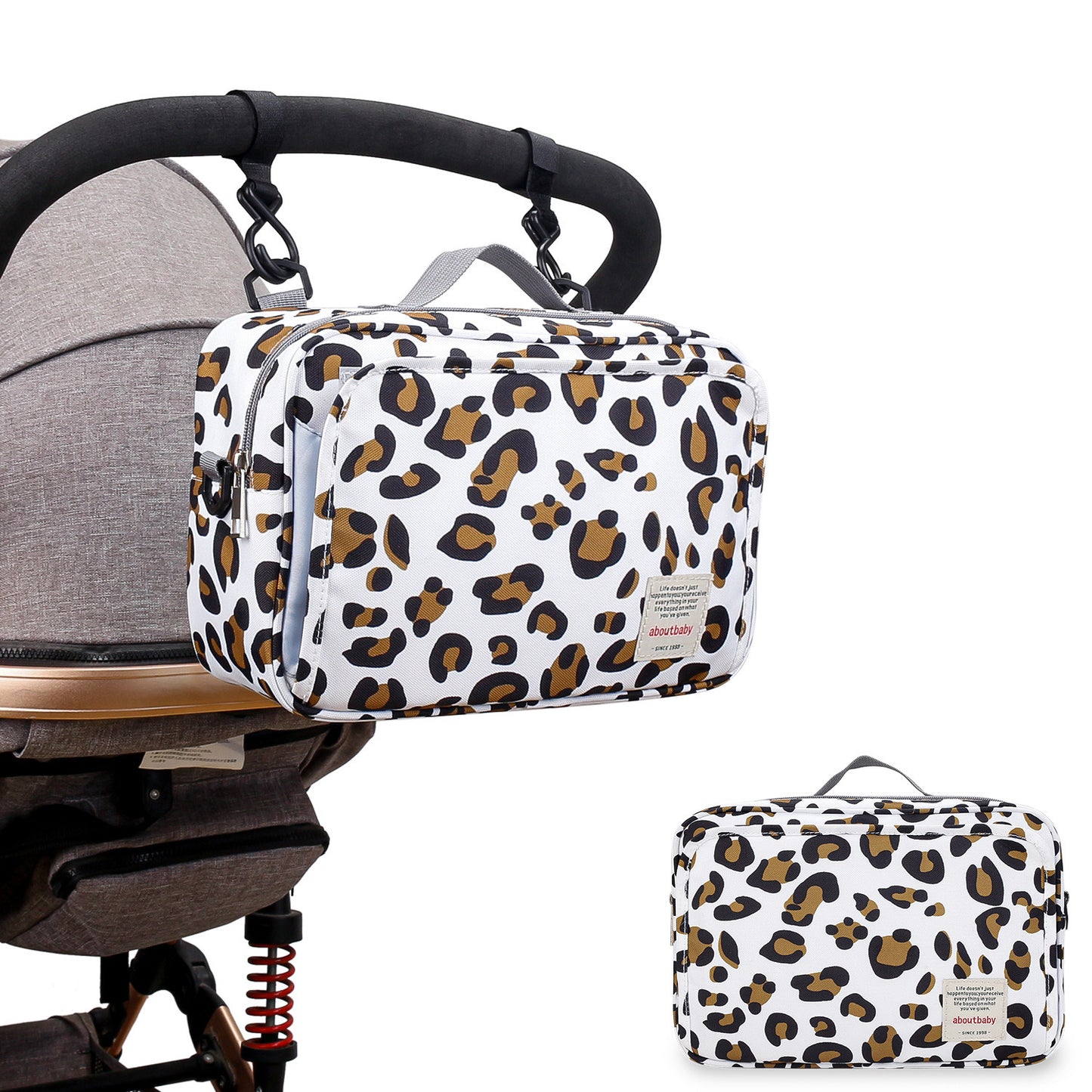 hanging Waterproof baby stroller storage bag