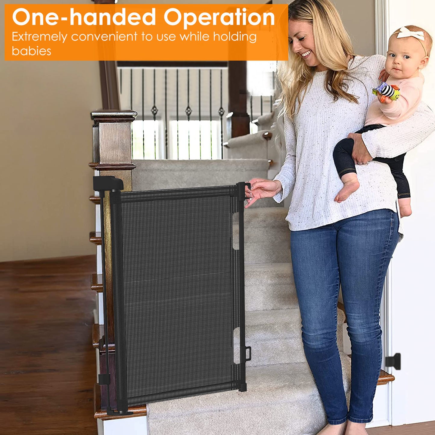 Retractable Baby Safety Gate