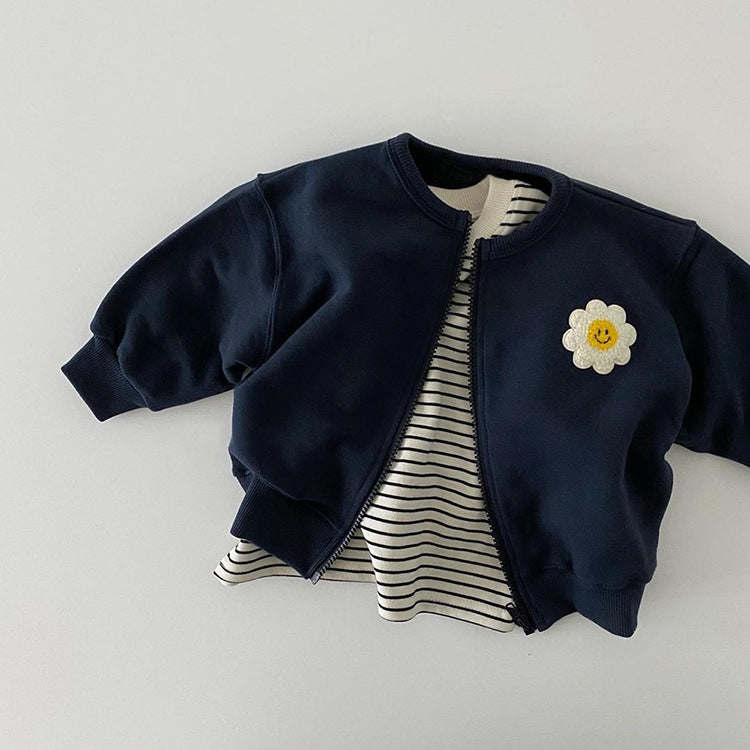 Little Sunflower Cotton Coat