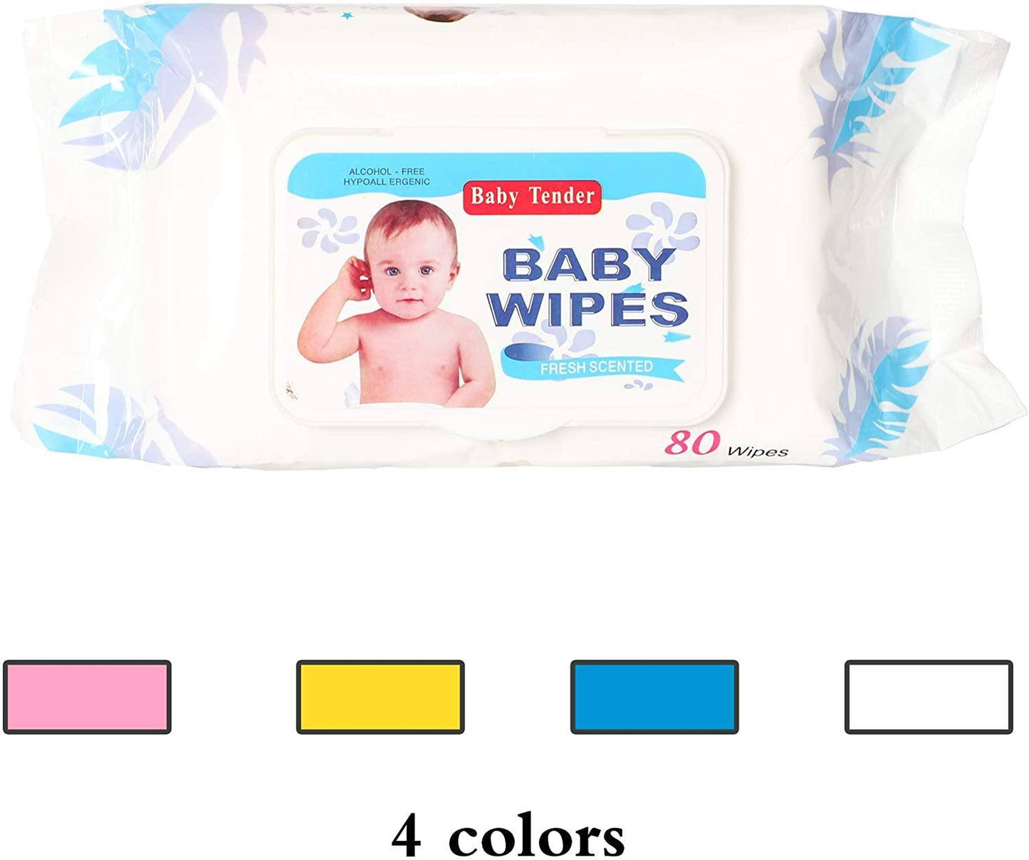 Soft Cleaning Best Baby Natural Wet Wipes, 6 Packs, 480 Wipes