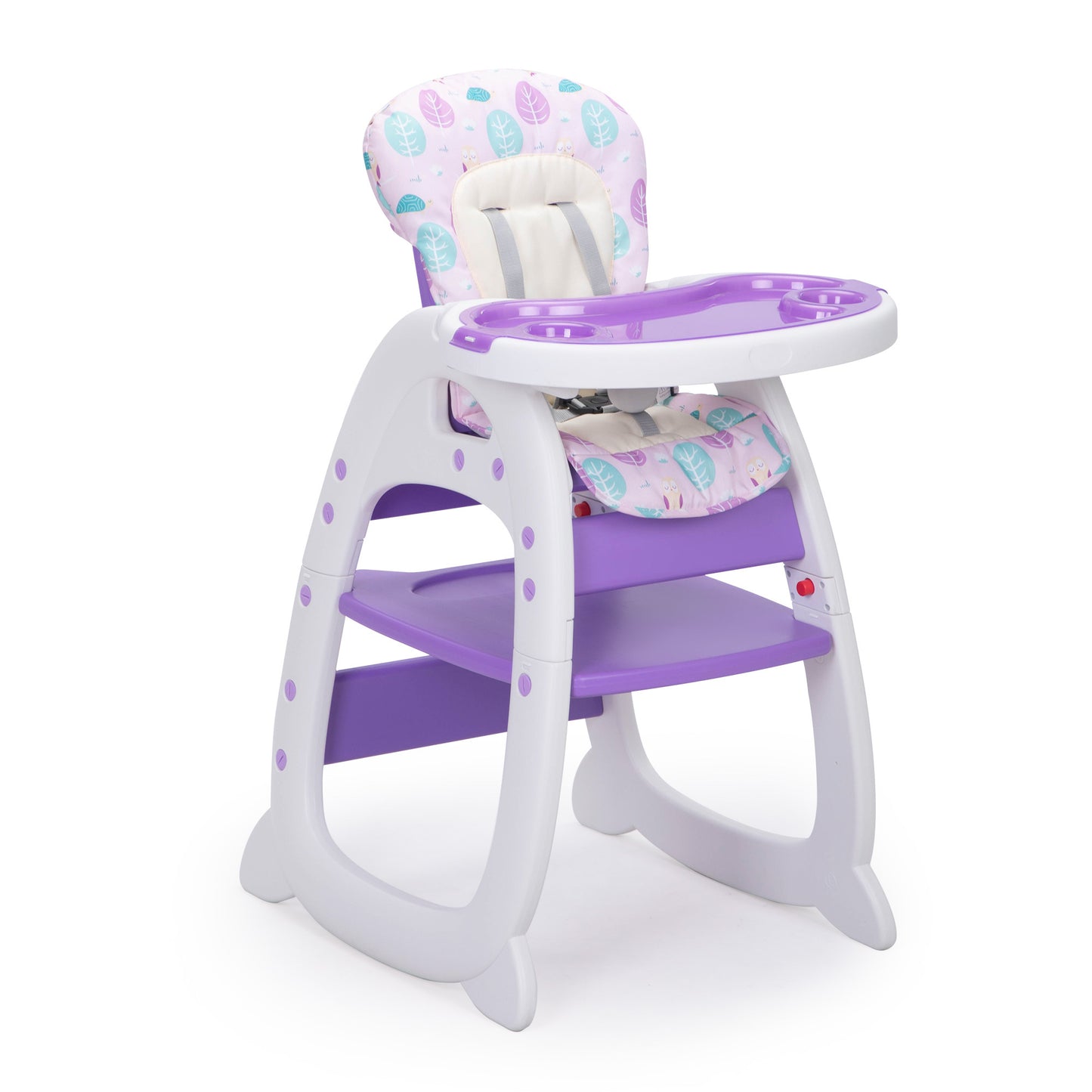 Multipurpose Adjustable Highchair, w/ Feeding Tray and 5-Point Safety Buckle XH