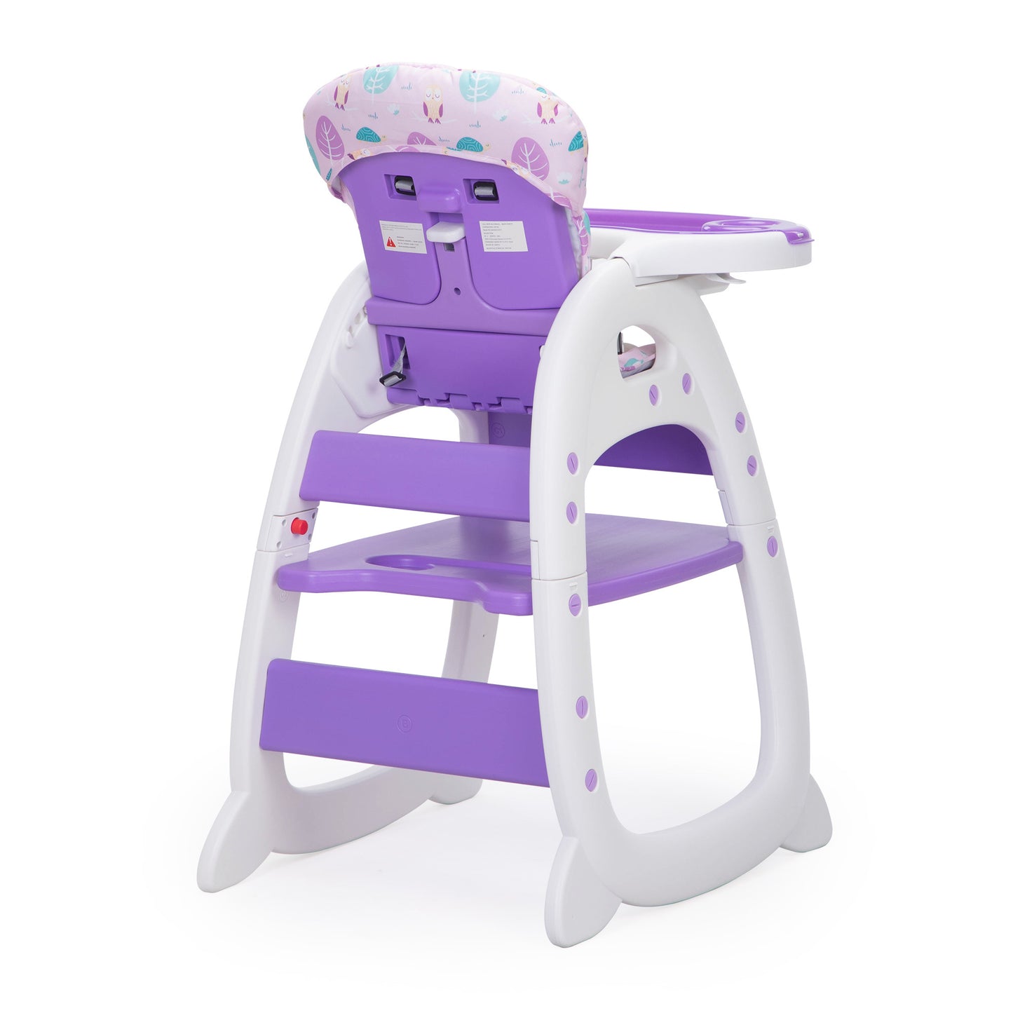 Multipurpose Adjustable Highchair, w/ Feeding Tray and 5-Point Safety Buckle XH