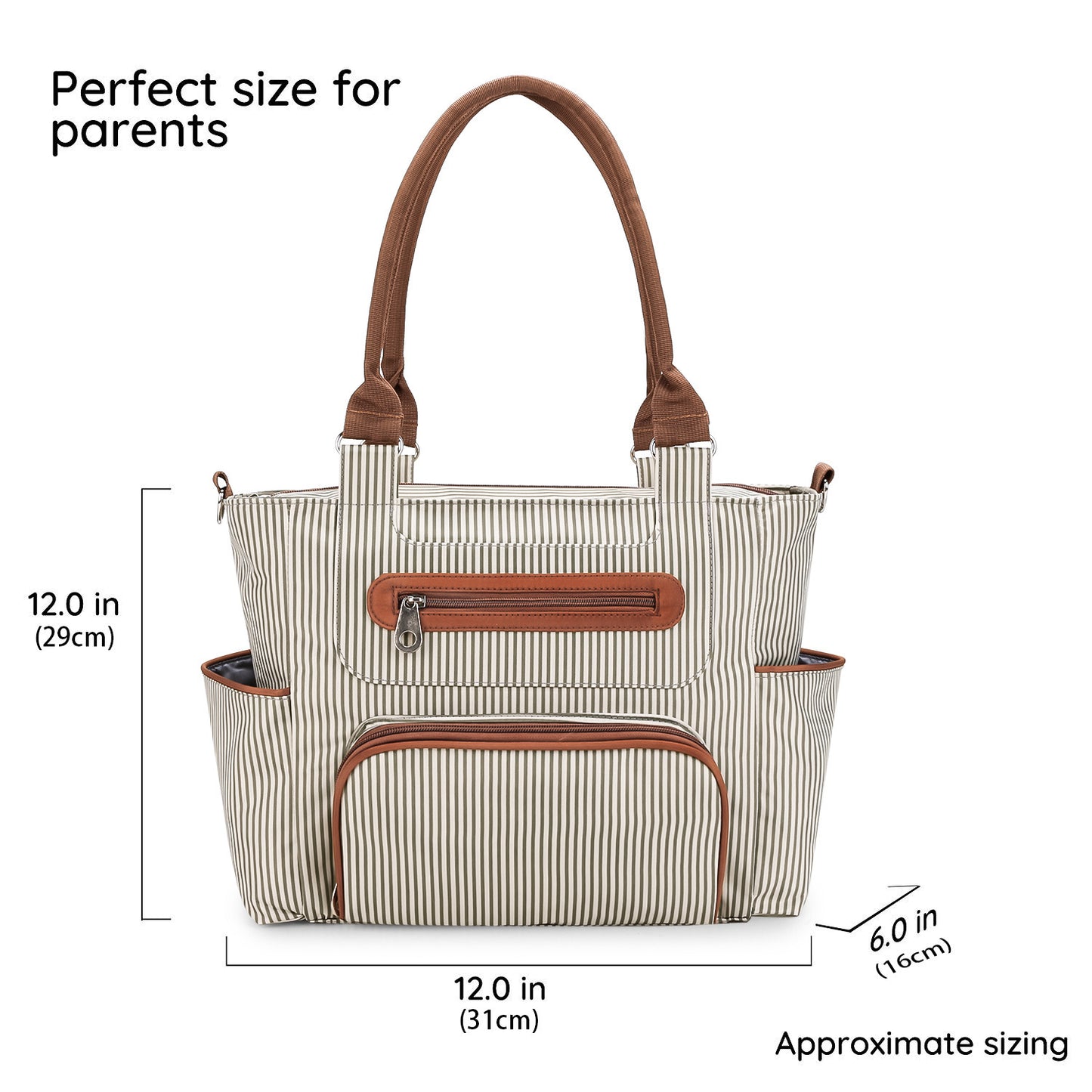 multifunctional large capacity baby diaper bag