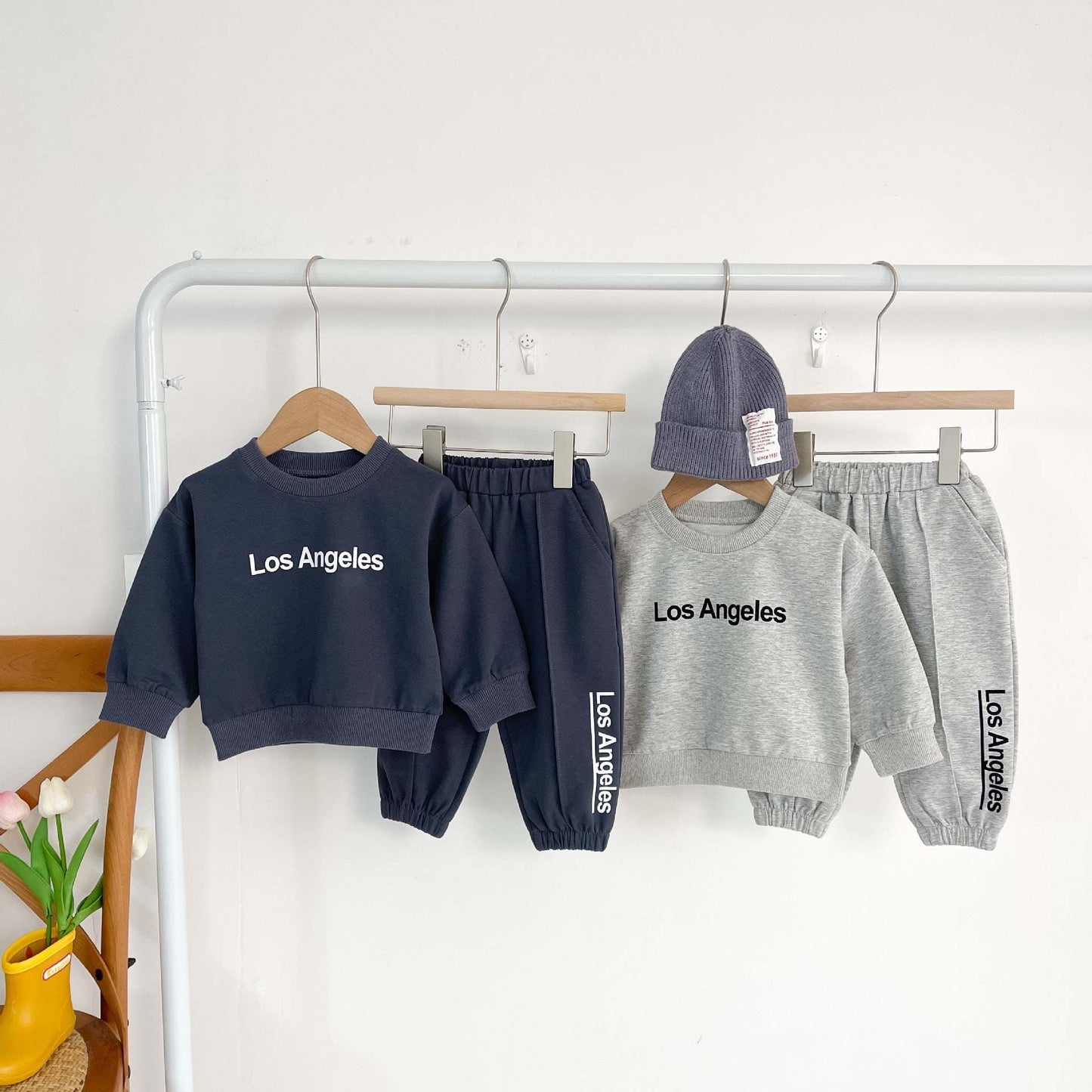 Letter Print Sports Sets