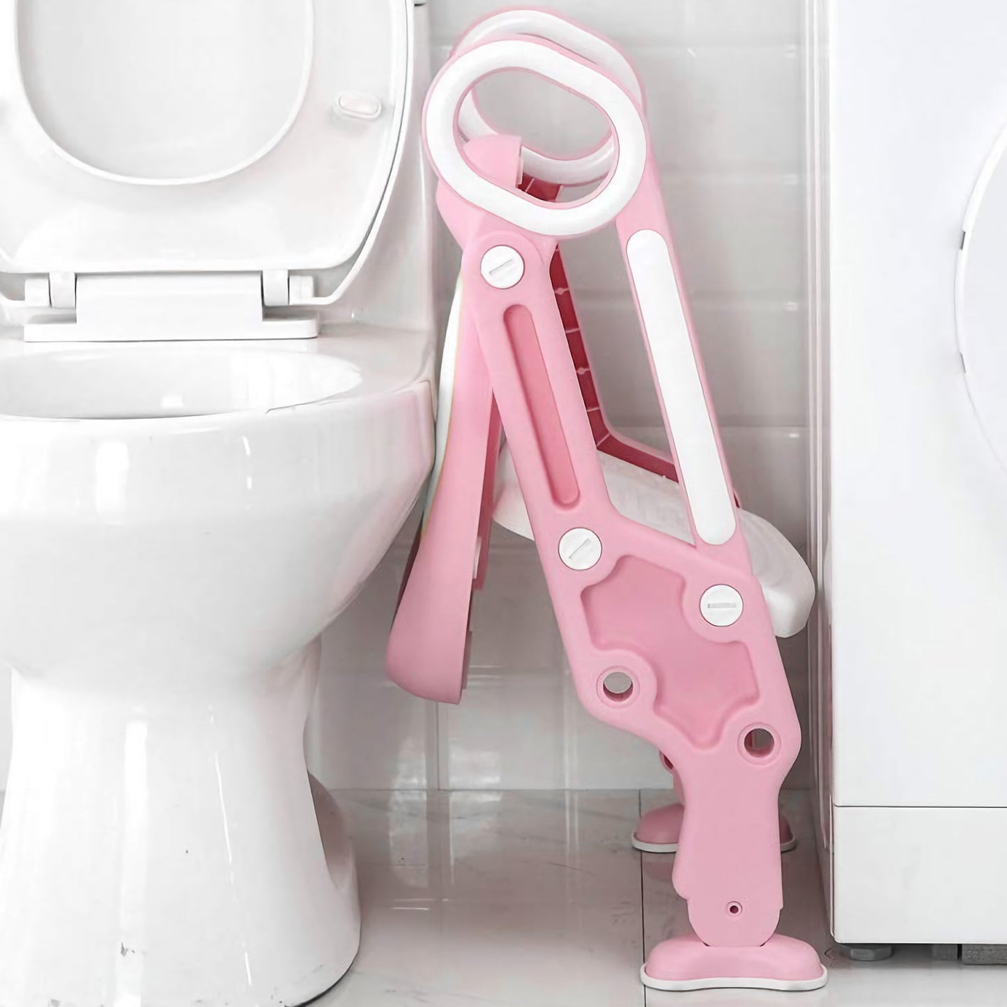 Potty Training Toilet Seat with Steps Stool Ladder