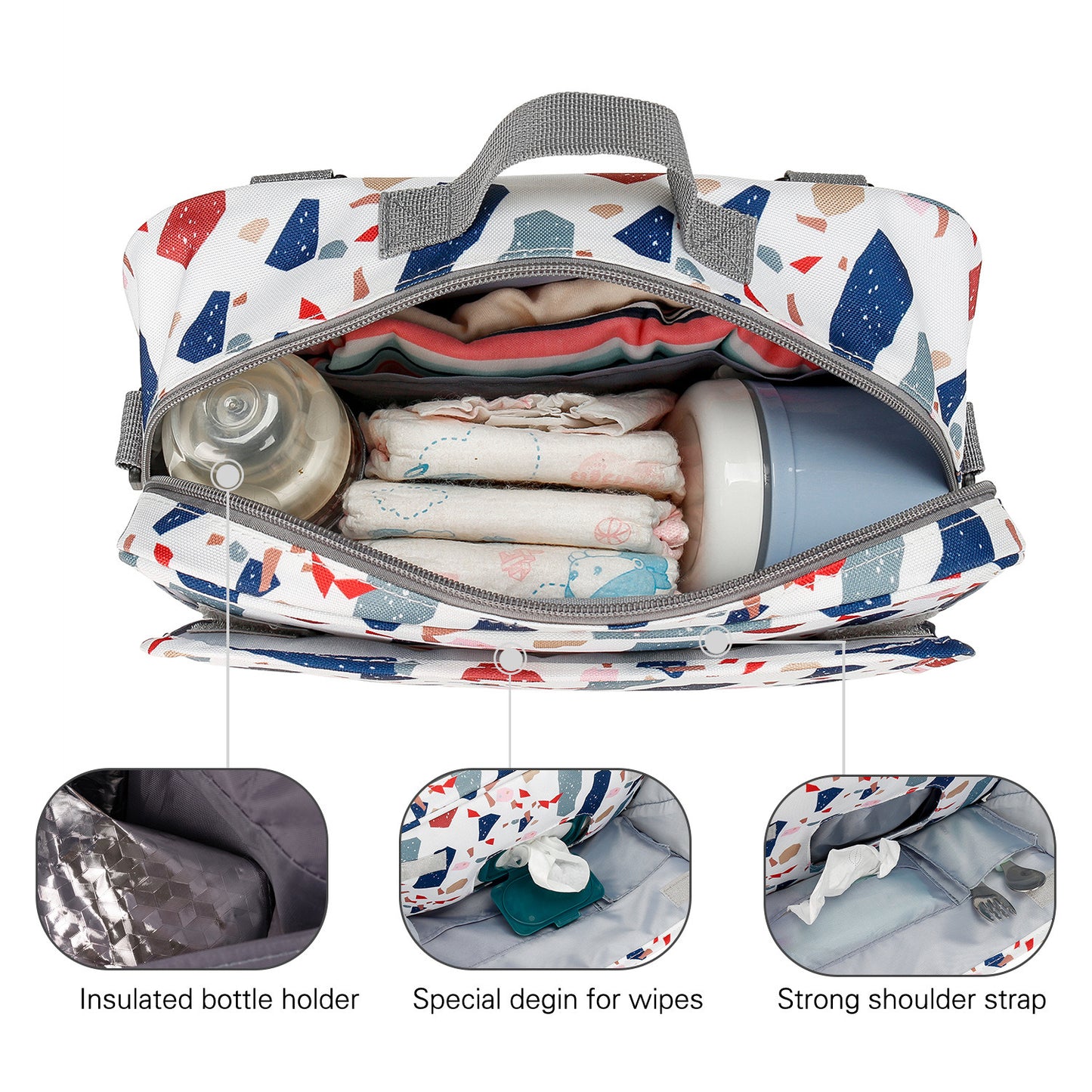 hanging Waterproof baby stroller storage bag