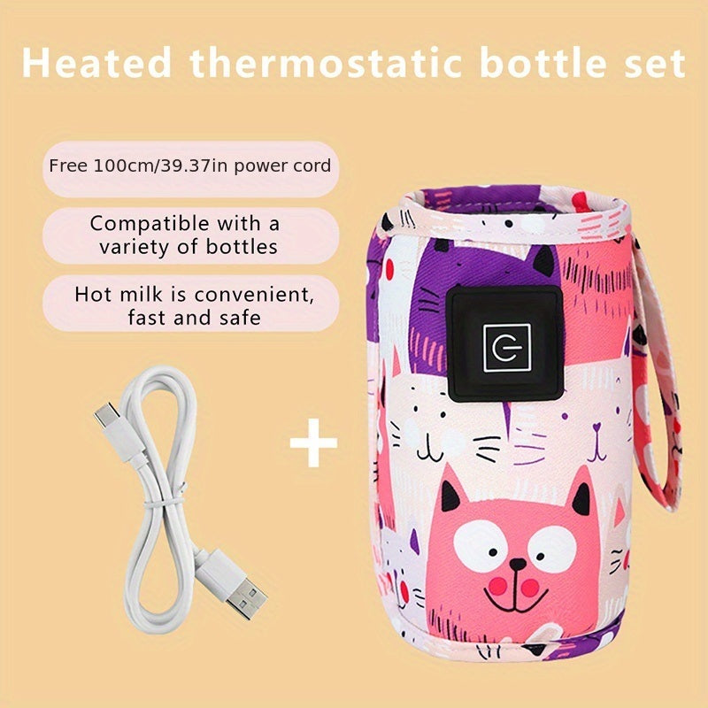 USB Travel Insulated Milk Warmer