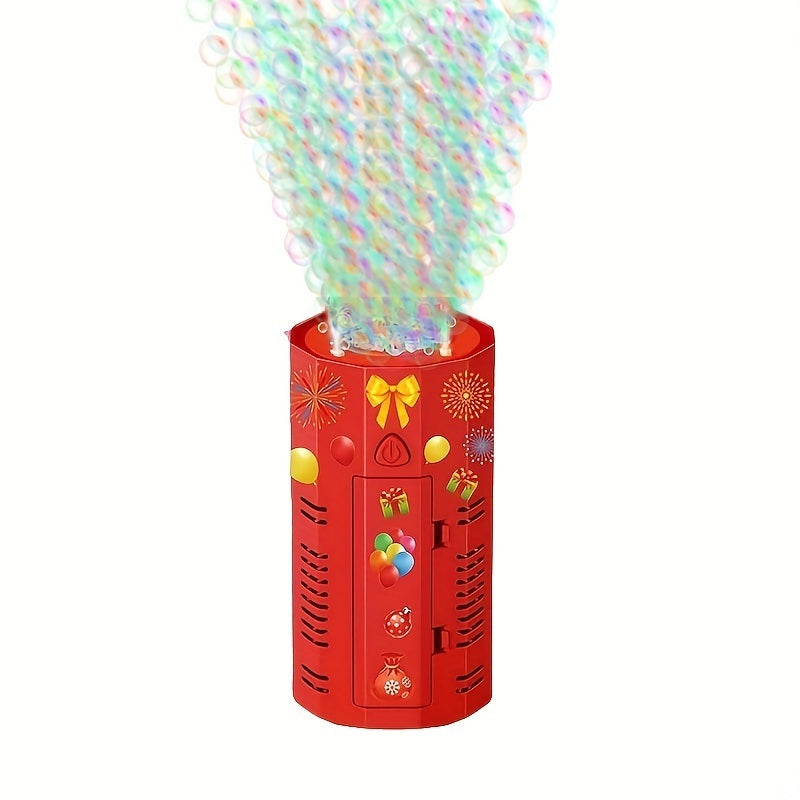 Happy Bubble Machine 12 Holes With Lighting And Sound