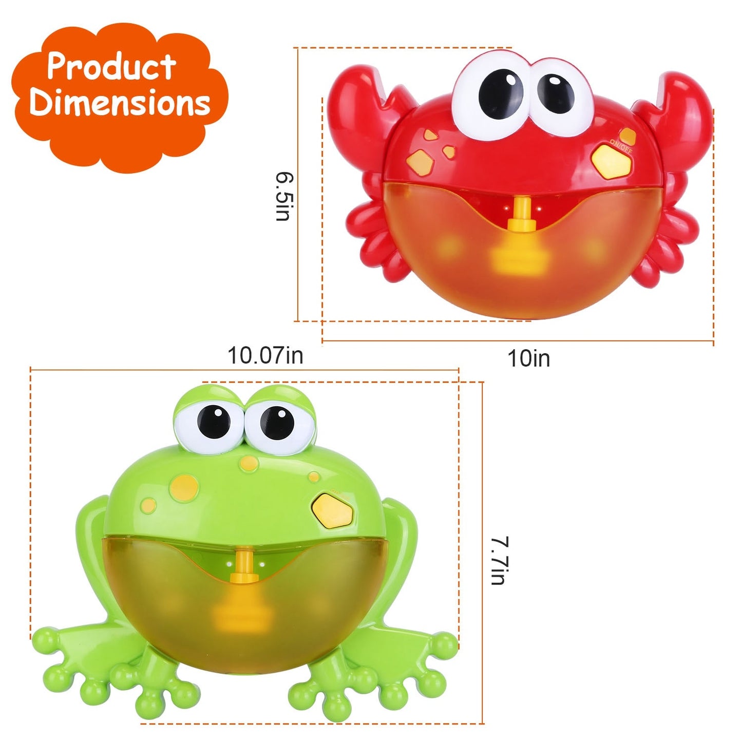 Frog Musical Bubble Bath Maker