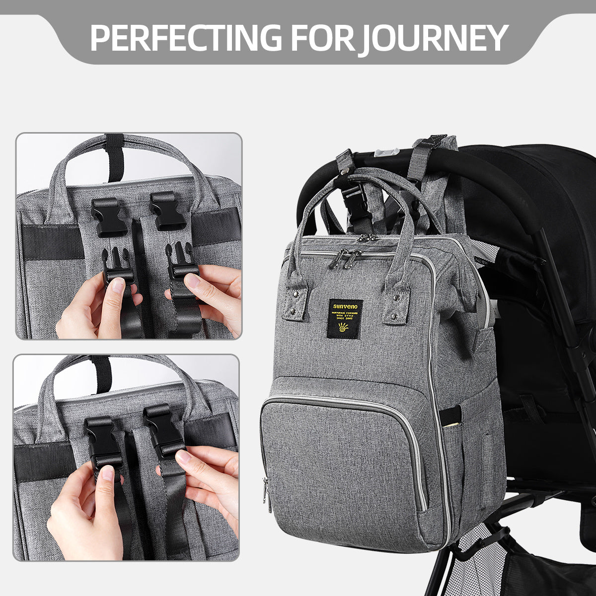 Sunveno Multifunction Diaper Bag