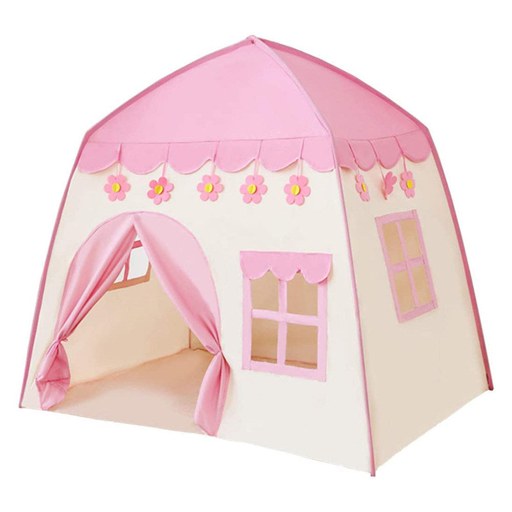 Kids Pink Castle Princess Playhouse Tent