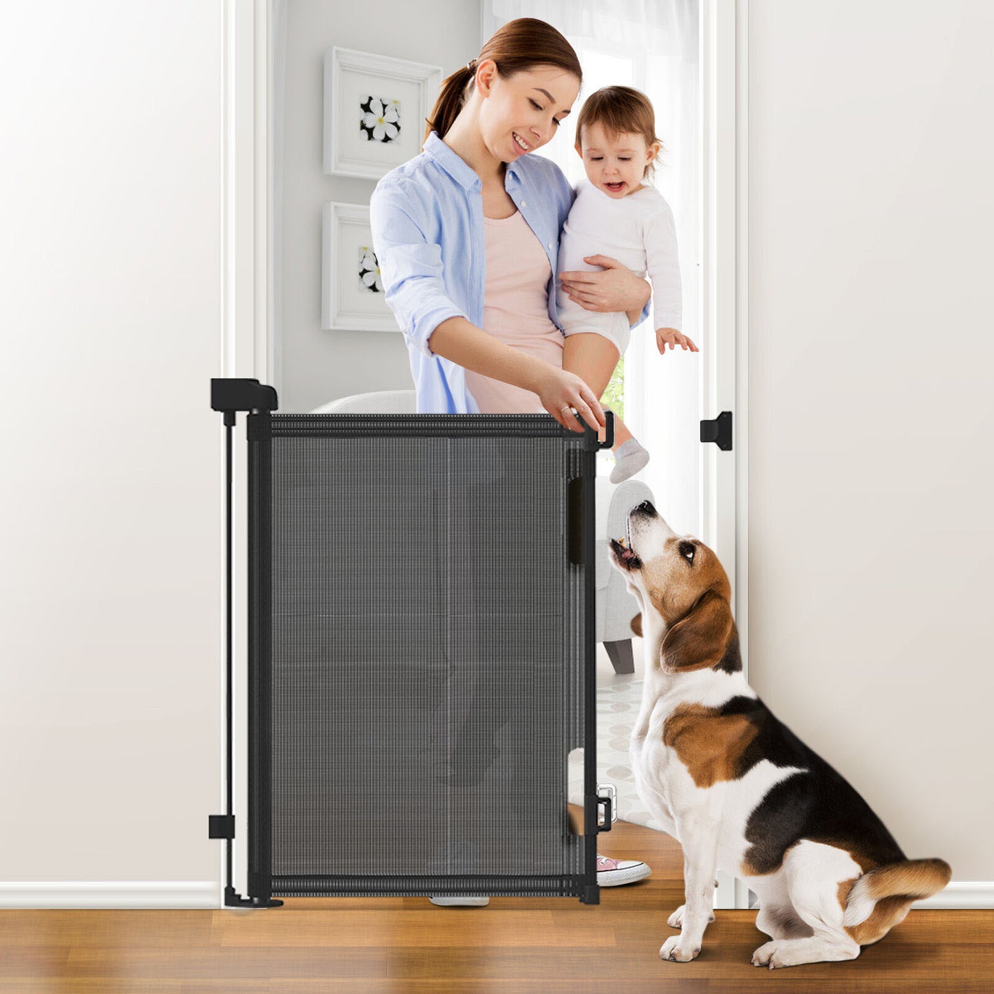 Retractable Baby Safety Gate