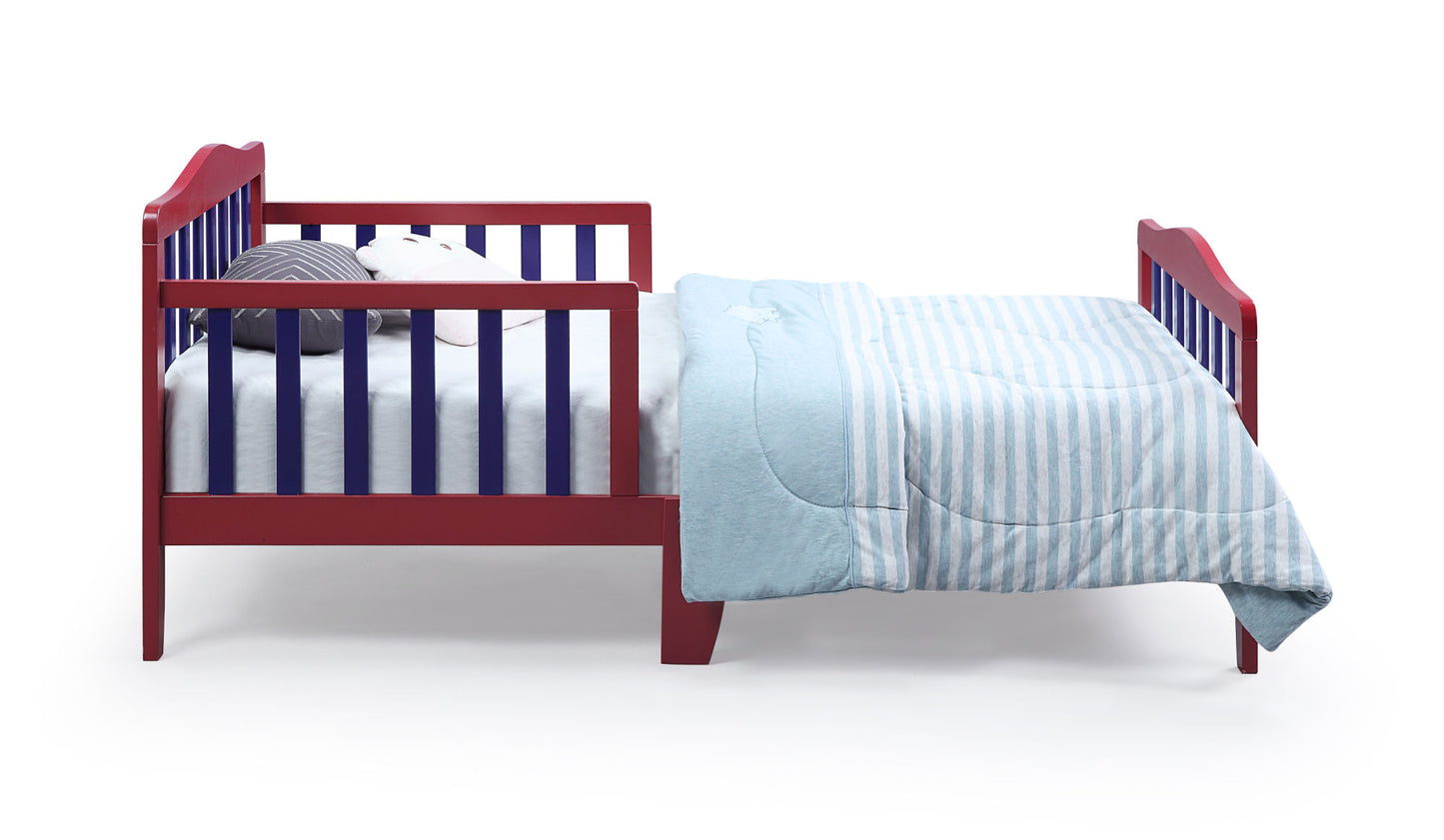 Twain Toddler Bed (Red/Blue)