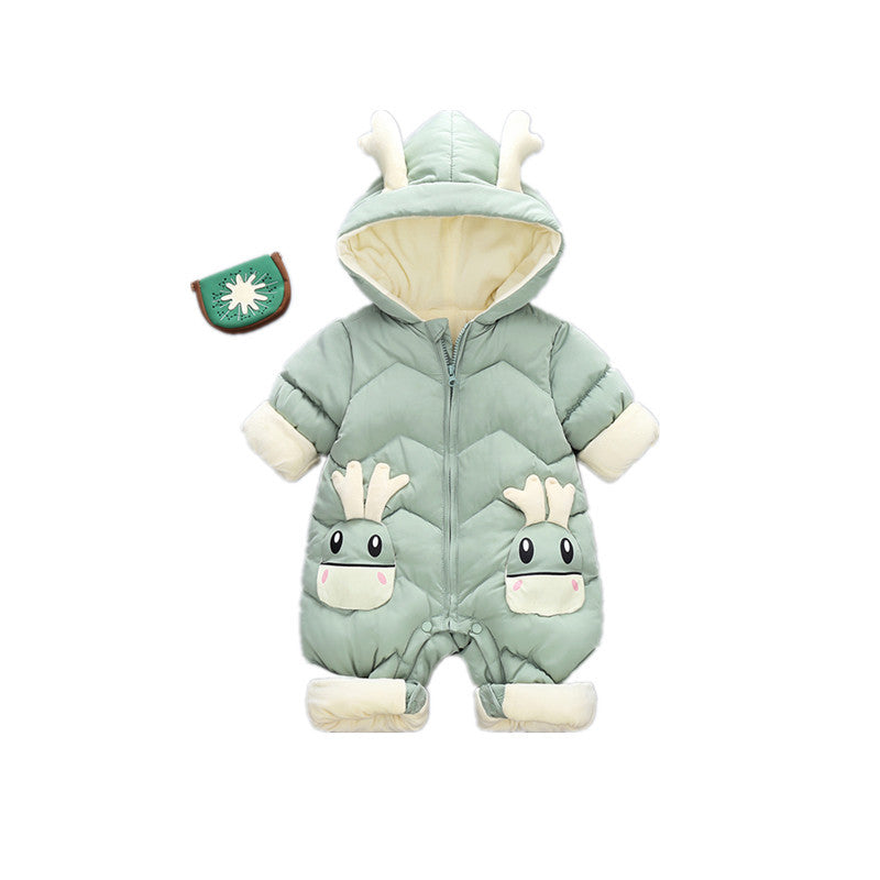 children's cotton winter onesie