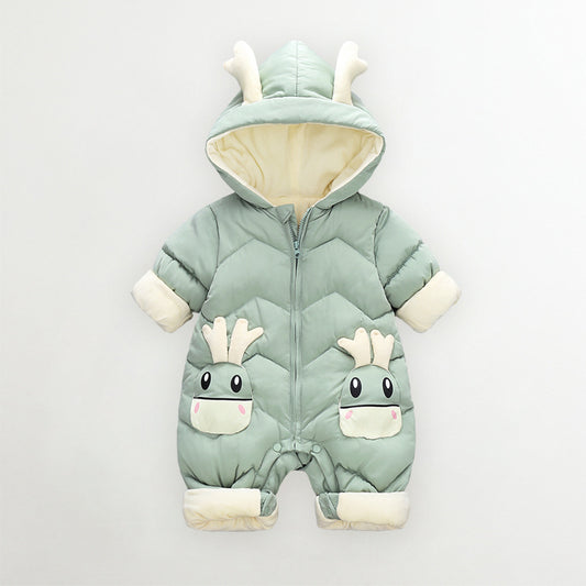 children's cotton winter onesie